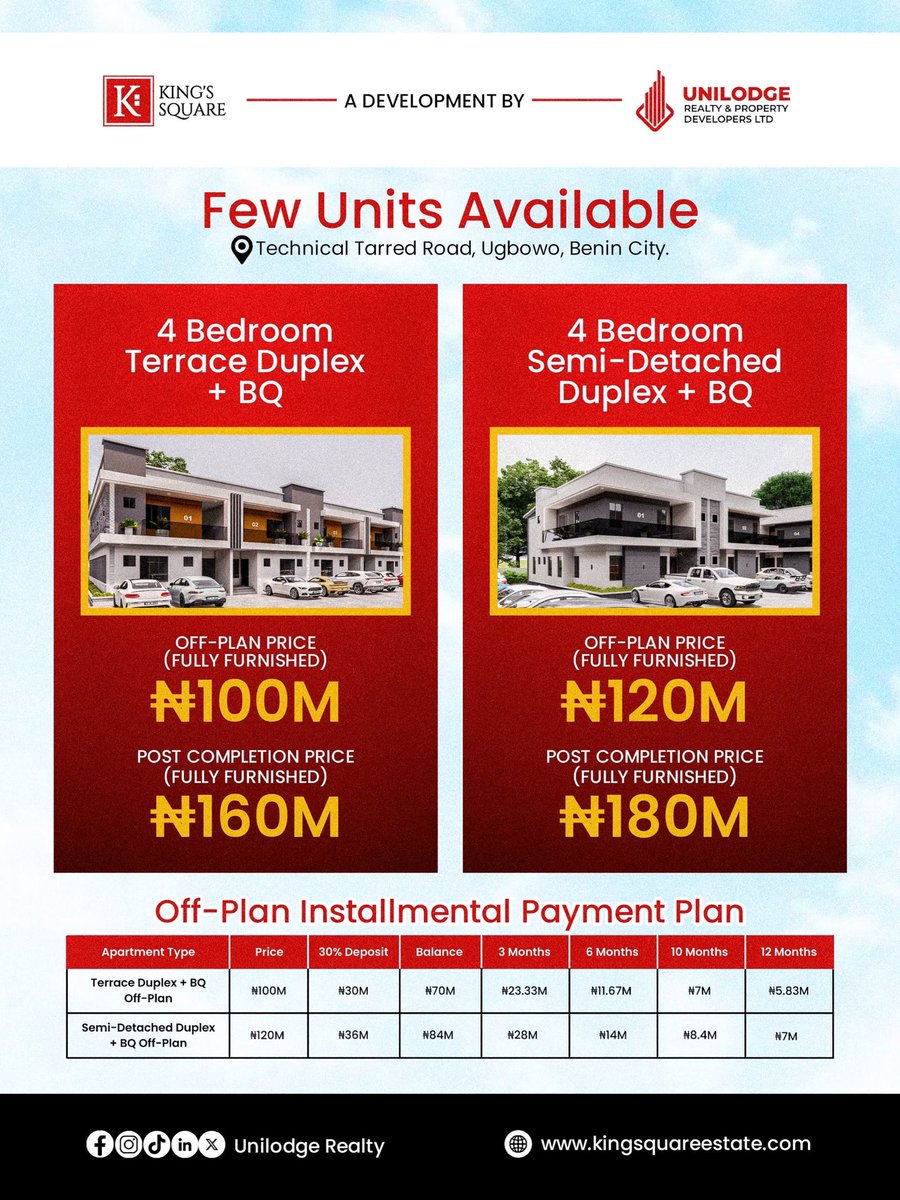 Unilodge_realty's tweet photo. 𝙆𝙞𝙣𝙜’𝙨 𝙎𝙦𝙪𝙖𝙧𝙚 𝙍𝙚𝙨𝙞𝙙𝙚𝙣𝙘𝙚 𝙊𝙛𝙛-𝙋𝙡𝙖𝙣 𝙄𝙣𝙨𝙩𝙖𝙡𝙡𝙢𝙚𝙣𝙩 𝙋𝙖𝙮𝙢𝙚𝙣𝙩 𝙎𝙞𝙢𝙥𝙡𝙞𝙛𝙞𝙚𝙙 📌 https://t.co/bTsEDrwqLo