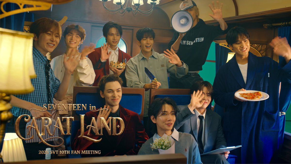 pledis_17's tweet photo. [PREVIEW] 2026 SVT 10TH FAN MEETING <SEVENTEEN in CARAT LAND> MEMORY BOOK+ SPOT #3

▶️ https://t.co/SxFS7ODozl

SEVENTEEN과 CARAT이 함께 써 내려온 10번째 이야기💎
그 특별한 순간들을 더욱 생생하게 만나보세요 💖

🗓️ RELEASE : 2026.10.23 (KST)

#SEVENTEEN #세븐틴
#SVTinCARATLAND
#2026캐럿랜드메모리북