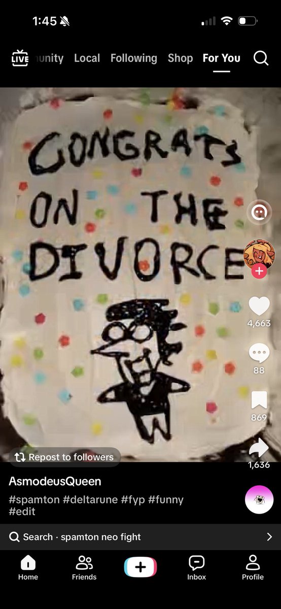 SPAMTONNEOvs's tweet photo. Peak TikTok post 😩 https://t.co/XuvP6d7CZN