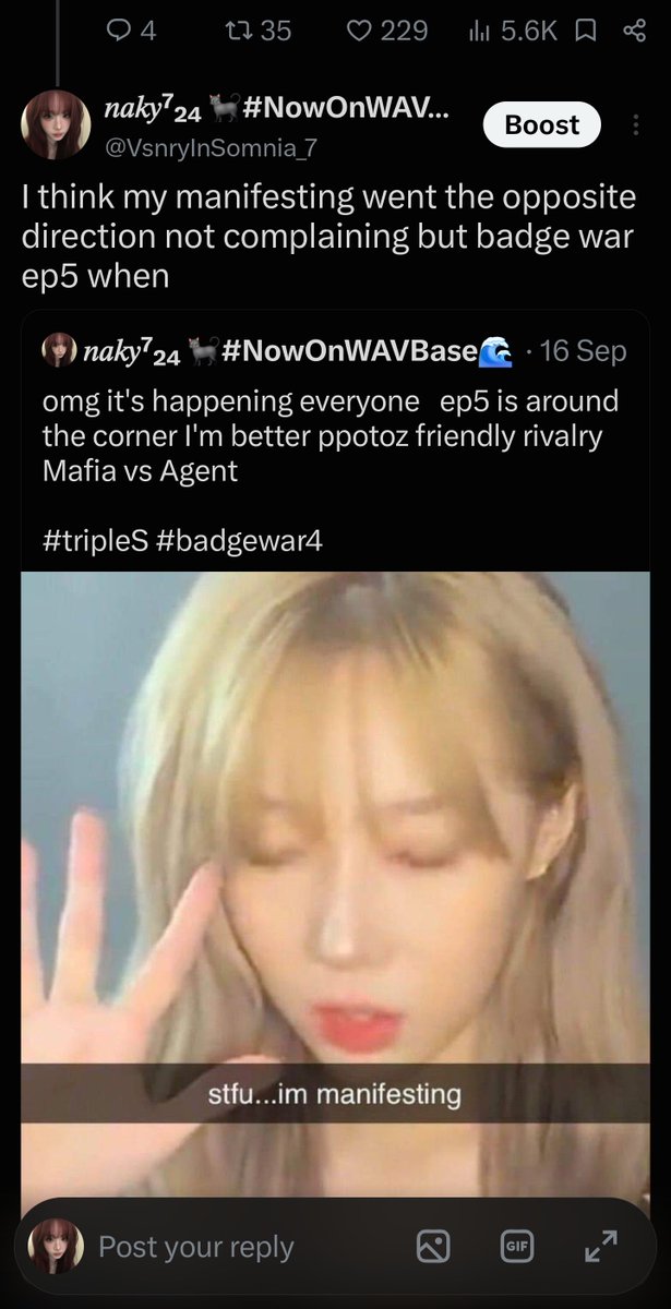 VsnryInSomnia_7's tweet photo. Everyone called me crazy ๐โโฌ
Crazy? I was crazy once. They locked me in a room. A rubber room. A rubber room with rats. And rats make me crazy.
#triples #badgewar4 #wavtwt https://t.co/img3QreYAD