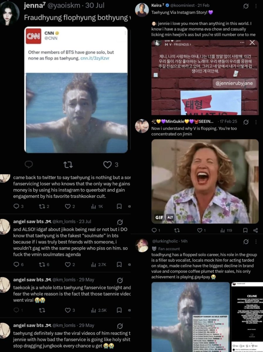 BTSReportHQ's tweet photo. These vile shippers and akgaes are targeting 🐯🐻 every day and making non-stop hate train against him

MASS REPORT🚨
Targeted Harassment 5x
Hate 5x
Spam 5x
https://t.co/FYGZWQgN45 🚨
https://t.co/IlUD2jUlKT 🚨
https://t.co/OM0jfniQE5 🚨
https://t.co/XUSShcdneX 🚨 https://t.co/L1BRTLxhCW