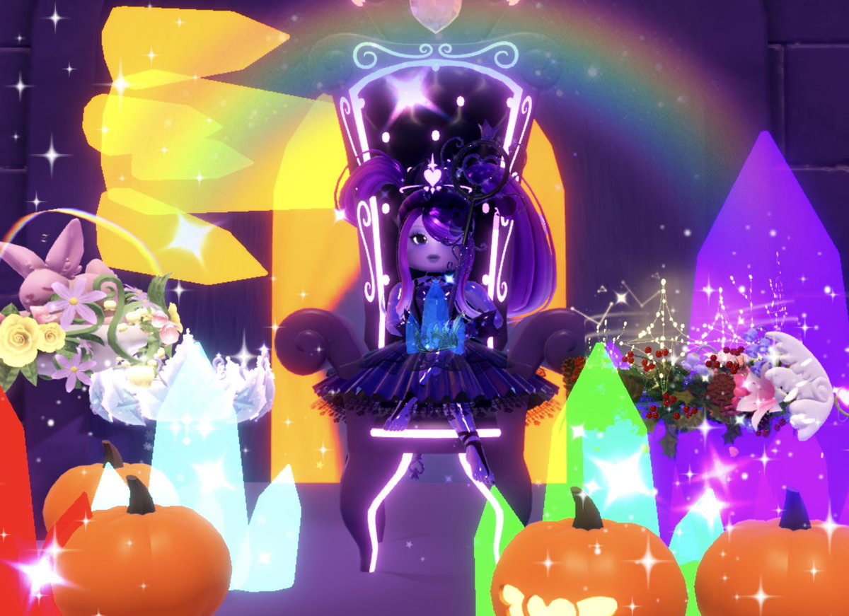 RHValkyriesNews's tweet photo. ⛲️"You...? Kneeling before me, yearning for a halo... Hmm... Does thy truly wish to claim this frightful halo resting within my grasp? Perhaps fate shall grant this request... but first, bow before me!" ✨

Claim your luck before frost makes its way to my glorious fountain! 🍀

Thou shalt be blessed with 100x luck for the REST of the EVENINGFALL season. 🎃