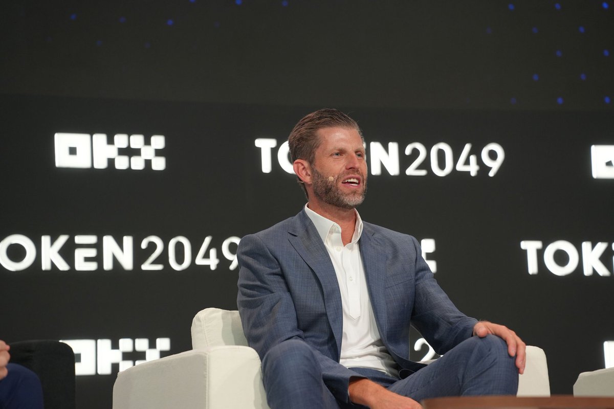 HamlinWeb3's tweet photo. Eric Trump said at TOKEN2049: "We're winning, because stablecoins are being adopted," pointing to credit card companies as proof.

Card giants embracing stablecoins does show the mainstream payments industry is taking them seriously. 

But that's a win for the whole industry, not necessarily for WLFI or USD1. Real usage and market share of USD1 is the true measure of "winning."