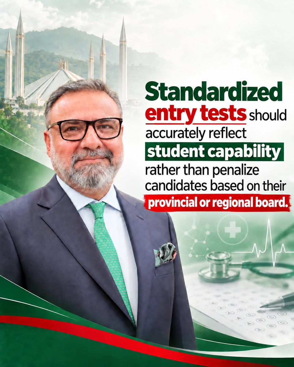 Amir_Chishti245's tweet photo. Standardized entry tests should accurately reflect student capability rather than penalize candidates based on their provincial or regional board.
#MDCAT2026 #SindhMDCAT #AmirWaliuddinChishti #SindhStudents #EducationPakistan #MDCATResults https://t.co/dTCmWQhWBz