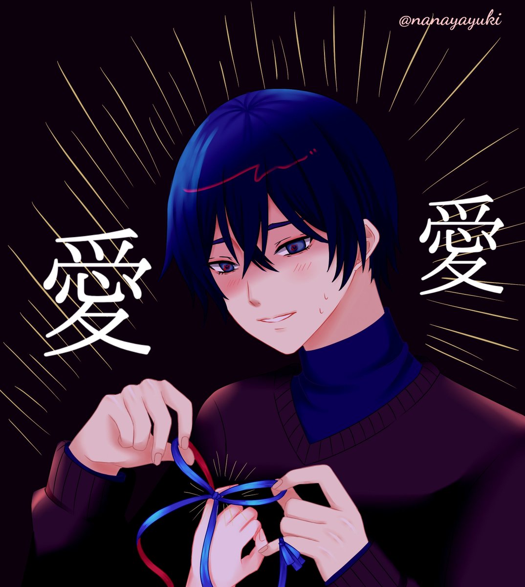 nanayayuki's tweet photo. 推定ラブソングプロセカ追加嬉しい✨😊💙
#KAITO https://t.co/3DoiJWnE0N