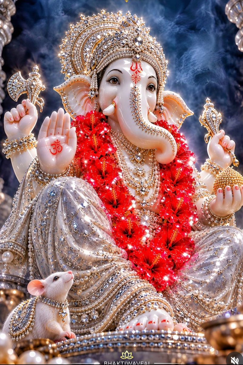 RewaRani6048's tweet photo. 🕉 गं गणनाथाय नमः  
सिद्धि विनायक नमो नमः   
अष्ट विनाशक नमो नमः  
हर शुभ आरंभ से पहले तेरा नाम ही आता है  
जय श्री गणेश 🙏🙏

#25YearsOfSeva
#SupportDelhiPolice
#GalaxyTabS12
#Nse_Multi_Bagger_pick
#IMCAspire https://t.co/3FNu8IW75R