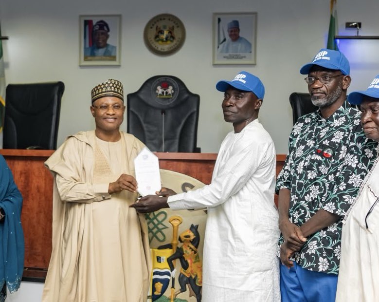 ubasanius's tweet photo. I reaffirmed our administration’s commitment to the welfare and dignity of pensioners across Kaduna State by announcing plans to further increase pensions to provide greater support and improve the quality of life of our retirees. I made this announcement during a courtesy visit by the National and State Executives of the Nigerian Union of Pensioners (NUP).

Since assuming office, our administration has disbursed more than ₦21 billion towards the payment of pension arrears, gratuities and death benefits, while sustaining prompt monthly pension payments. We recognise the sacrifices made by our retirees in serving Kaduna State, and we remain determined to honour their service with compassion, responsibility and concrete action.

I am deeply humbled by the decision of the Nigeria Union of Pensioners to honour me with the “Pensioner-Friendly Governor” award, in recognition of our administration’s dedication to the welfare and wellbeing of pensioners over the last three and a half years. I dedicate this recognition to the people of Kaduna State and, most importantly, to our pensioners whose years of dedicated service helped build the state we are proud of today.

The Union also expressed its confidence in the direction of our administration by endorsing me for another term in office and declaring its readiness to mobilise its members across Kaduna State for our victory in the 2027 election. I am grateful for this show of confidence and remain committed to earning the trust and support of our people through continued delivery of good governance, inclusive development and improved welfare for all.

As a further demonstration of our commitment to supporting our pensioners, I presented an official operational bus to the union and allocated a parcel of land for the construction of its permanent state secretariat. These interventions will strengthen the Union’s operations and provide our pensioners with the institutional support and dignity they deserve.

Senator Uba Sani, CON
Governor, Kaduna State. 
October 6, 2026