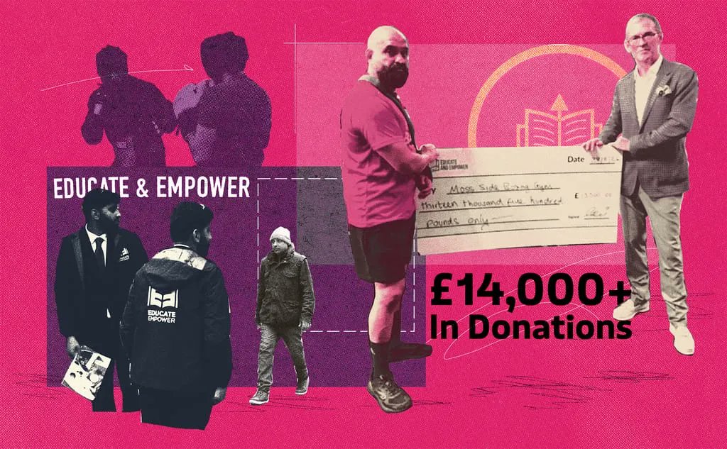 ManchesterMill's tweet photo. Ever since The Mill wrote an article on Educate and Empower, the fundraisers in navy jackets who people on Reddit often accuse of being a scam, there's one question we've been itching to know: what's been happening inside their office since we published? https://t.co/A0w3TB0pWJ