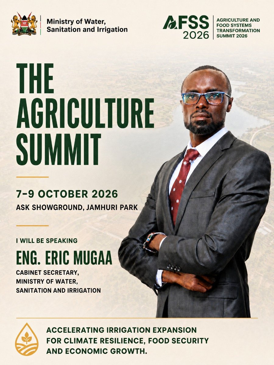 Luhyavee's tweet photo. PS Ephantus Kimotho is driving Irrigated Agriculture Milestones across Kenya. The Agriculture Summit provides an opportunity to assess how expanded irrigation is improving production and strengthening food security. #IrrigationIsTheSolution https://t.co/BKN7uVODIx
