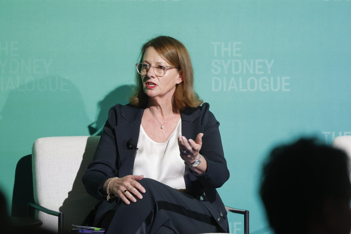ASPI_org's tweet photo. NEW PODCAST 🎙️

This Stop the World episode features @BassiJustin’s conversation with Abi Bradshaw, Director-General of @ASDGovAu, at the TSD AI Masterclass, covering AI-enabled cyber threats, the offence-defence balance and 🇦🇺’s access to frontier AI.

🎧: https://t.co/IvBXSqLZdB