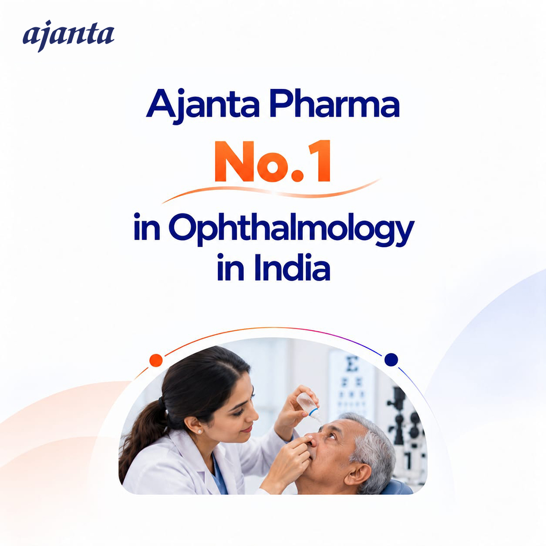 AjantaPharmaLtd's tweet photo. What does it mean to lead in eye care? For us, it means looking beyond business milestones to the people and communities we can positively impact.

Being India’s No.1 in Ophthalmology is a proud achievement. Enabling cataract surgeries for over 10 lakh people through CSR gives that journey deeper purpose.

This World Sight Day, these milestones remind us that true progress combines leadership with meaningful action as we continue working towards Good Eye Health for All.