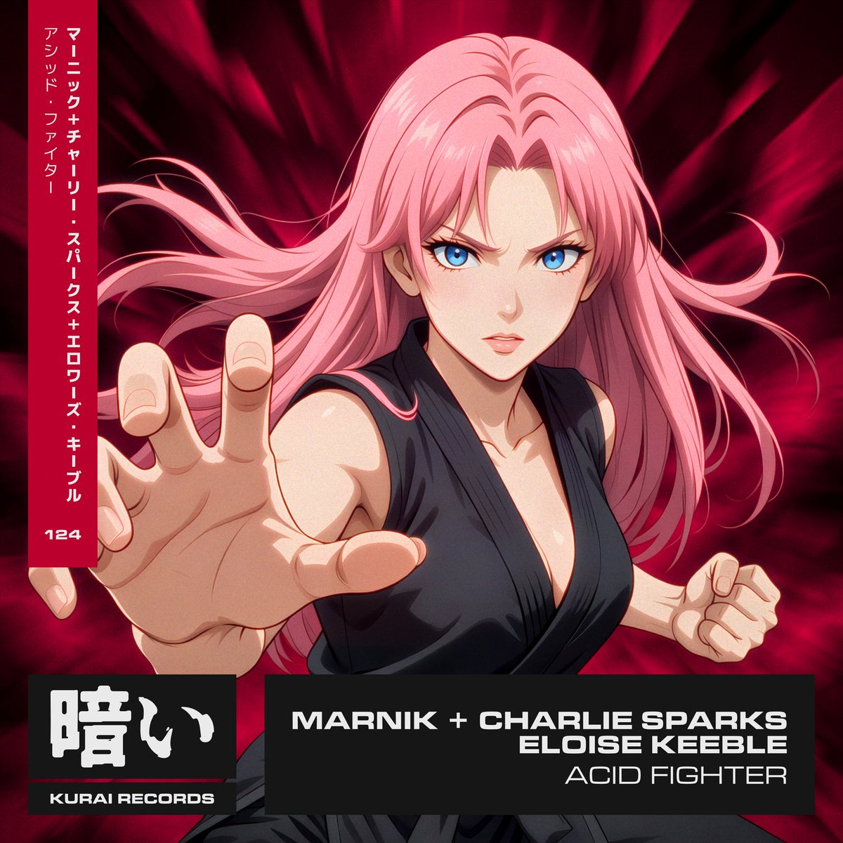 RevealedTracker's tweet photo. Title: Acid Fighter
Artists: Marnik, Charlie Sparks, Eloise Keeble
Release date: 2026-10-23

Label: @KuraiRecords
Catalog number: KURAI124B
Genre: Techno (Peak Time / Driving)
Length: 4:29
BPM: 155

Listen preview: https://t.co/GEfnbFreiO https://t.co/92v2m4e4bl