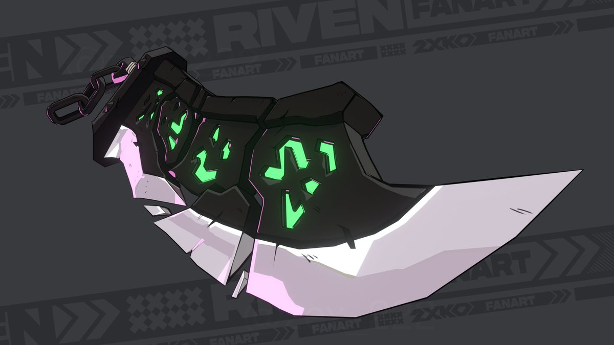 zex_222's tweet photo. #2XKO #2XKO4EVR #Riven
Since the first Project L announcement I was waiting for Riven...
Here is my 3D model of Riven's sword in the 2XKO style for public use in case anyone wants to mod her in some day
It may not be perfect, feel free to fix whatever
Download in comments https://t.co/n0MMwhTnT6