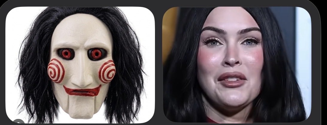 AdamMur21739969's tweet photo. @naiivememe People buy masks for Halloween pfft people with money get surgery. She just need to do her makeup now  🤡 https://t.co/N0oaL7ro0j