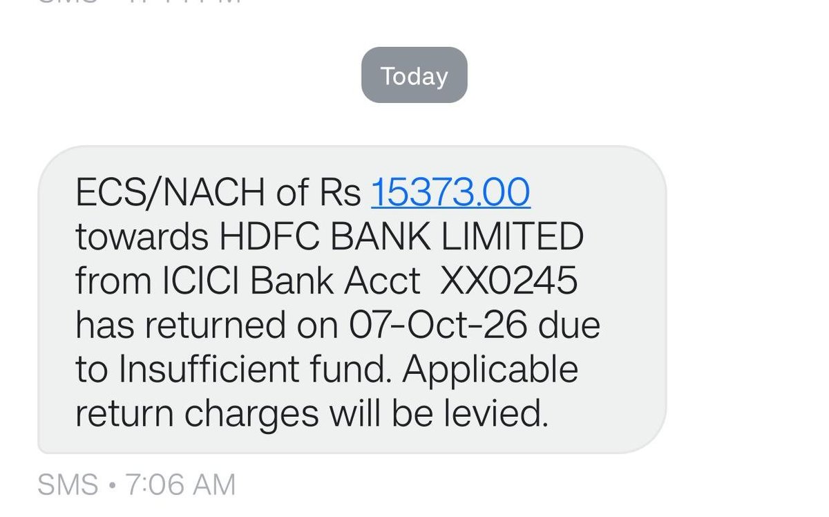 PeopleVoice__'s tweet photo. @HDFCBank_Cares @HDFC_Bank Today was my HDFC loan EMI due date. Due to insufficient balance initially, the EMI could not be auto-debited. I immediately maintained sufficient funds and contacted HDFC Customer Care. https://t.co/oe3LHLHr5u