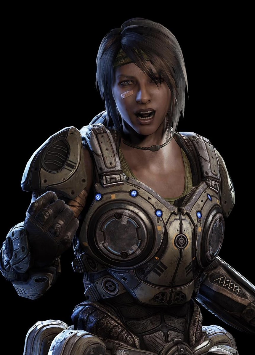 Mis_Ashford's tweet photo. Dude the women in the original Gears trilogy weren't even like this. Both in appearance and demeanor so why is E-Day being singled out when even the original games didn't depict women like this either? https://t.co/dDX5YCOEqP