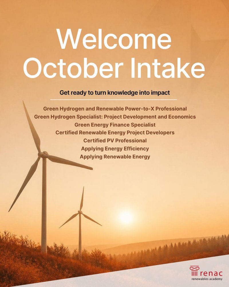 renac_ag's tweet photo. Congratulations, October 2026 Cohort – 𝗬𝗼𝘂’𝗿𝗲 𝗜𝗻!
A warm welcome to all professionals starting their journey with RENAC’s Online Academy this month!
Registrations are open until October 10! Find your course here: https://t.co/OAu6EX7Ra1 
#RENAC #OnlineAcademy https://t.co/ZQXBuxq9mF