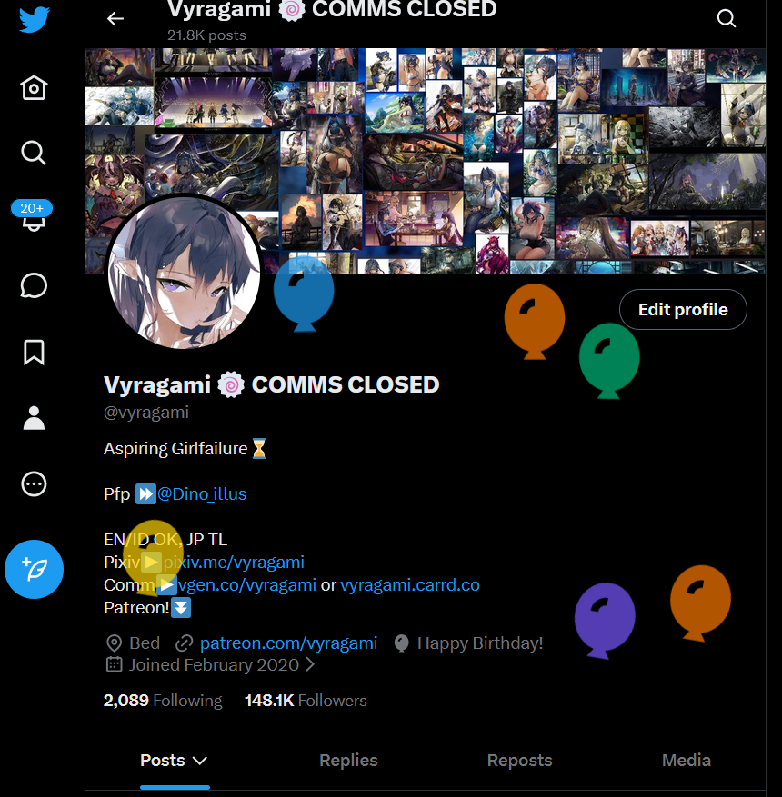 vyragami's tweet photo. Birthday but am not happy

Such is life https://t.co/vHSAdFbMyt