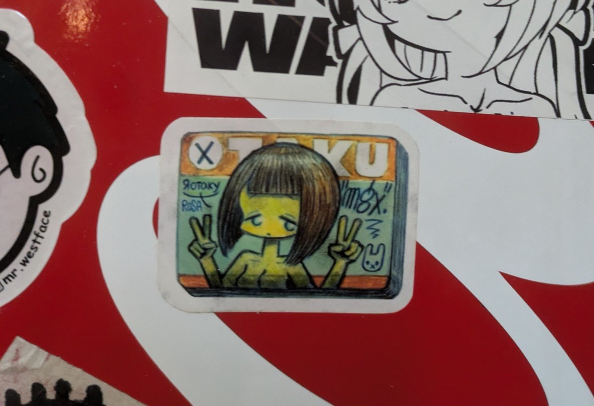 jyro00's tweet photo. #Stickers #Tokyo https://t.co/LfM5huw6NQ