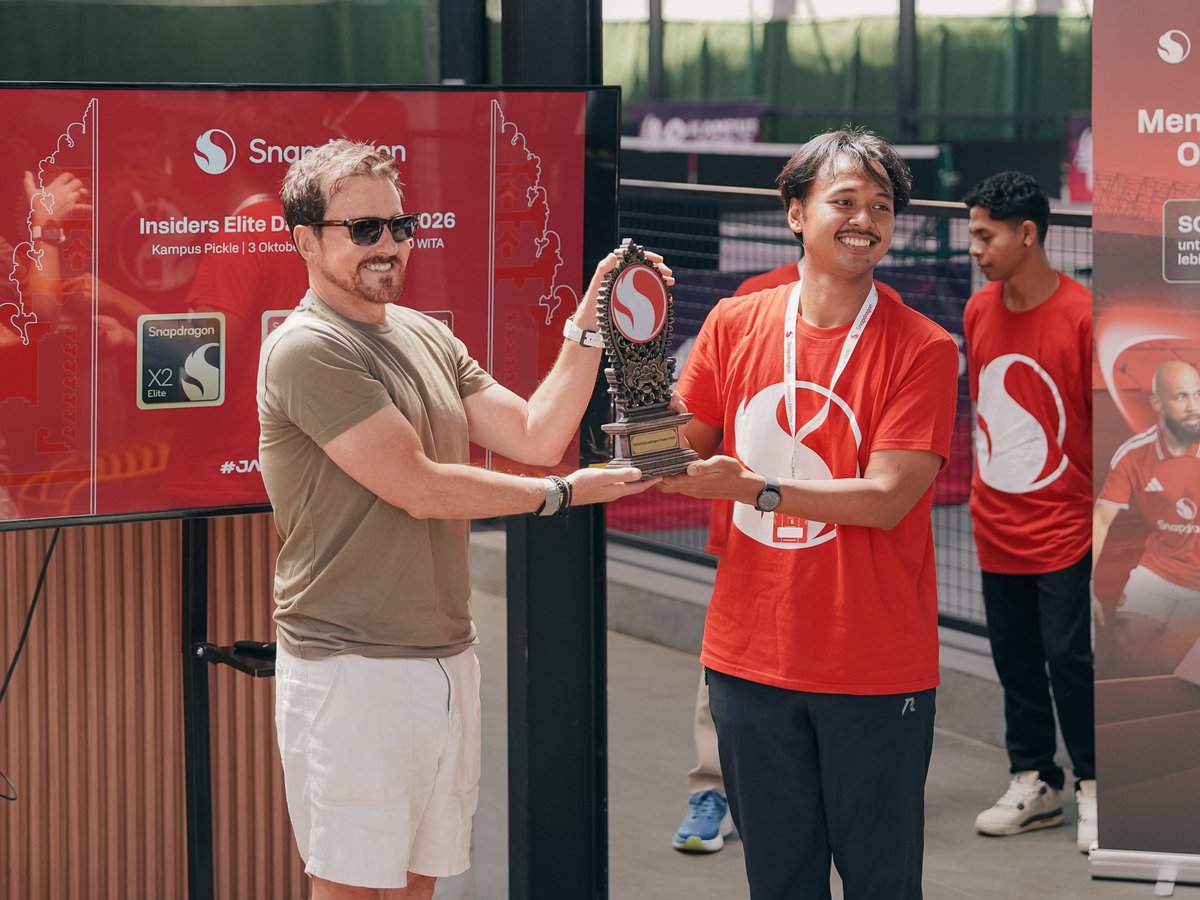 bayJoee's tweet photo. #ShotOnSnapdragon Creator 2026 Snapdragon Indonesia.

What an amazing journey with @Snapdragon, @Snapdragon_ID, and of course as Snapdragon Insiders. Glad to be part of this community. 🥹😇

Photos: Documentation of the Snapdragon Indonesia team https://t.co/kRHAE885cz