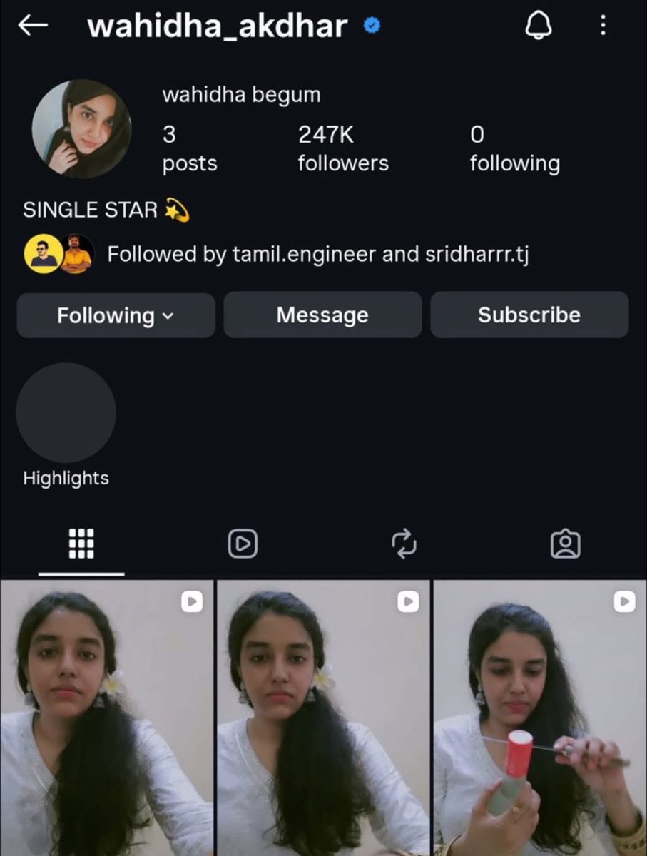 tn_updatess's tweet photo. She posted $uicid€ video on instagram before deleting all posts. She said Biggboss winner Muthukumaran is the reason for it. Muthukumaran is now deleting comments and blocking people who comment about wahidha. https://t.co/8zafNY9lFO