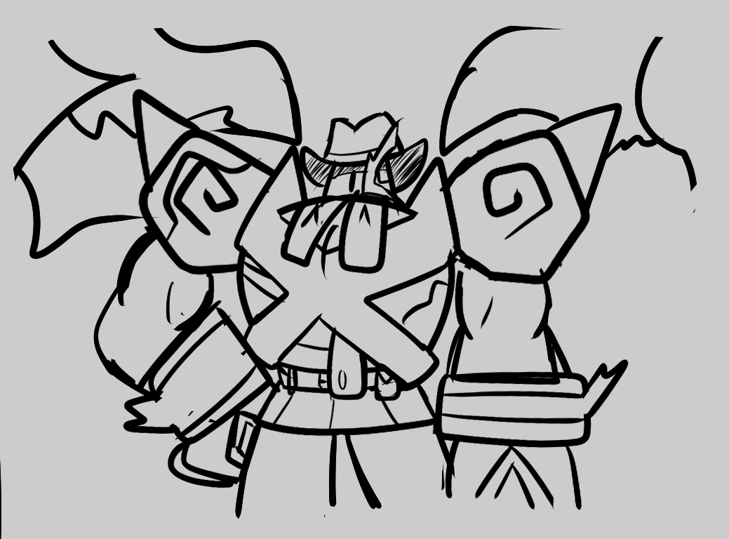 abysmalrambling's tweet photo. trying to think of something i could post and i dug up these two doodles i think ive never posted before . https://t.co/lvD4Wb1UXX