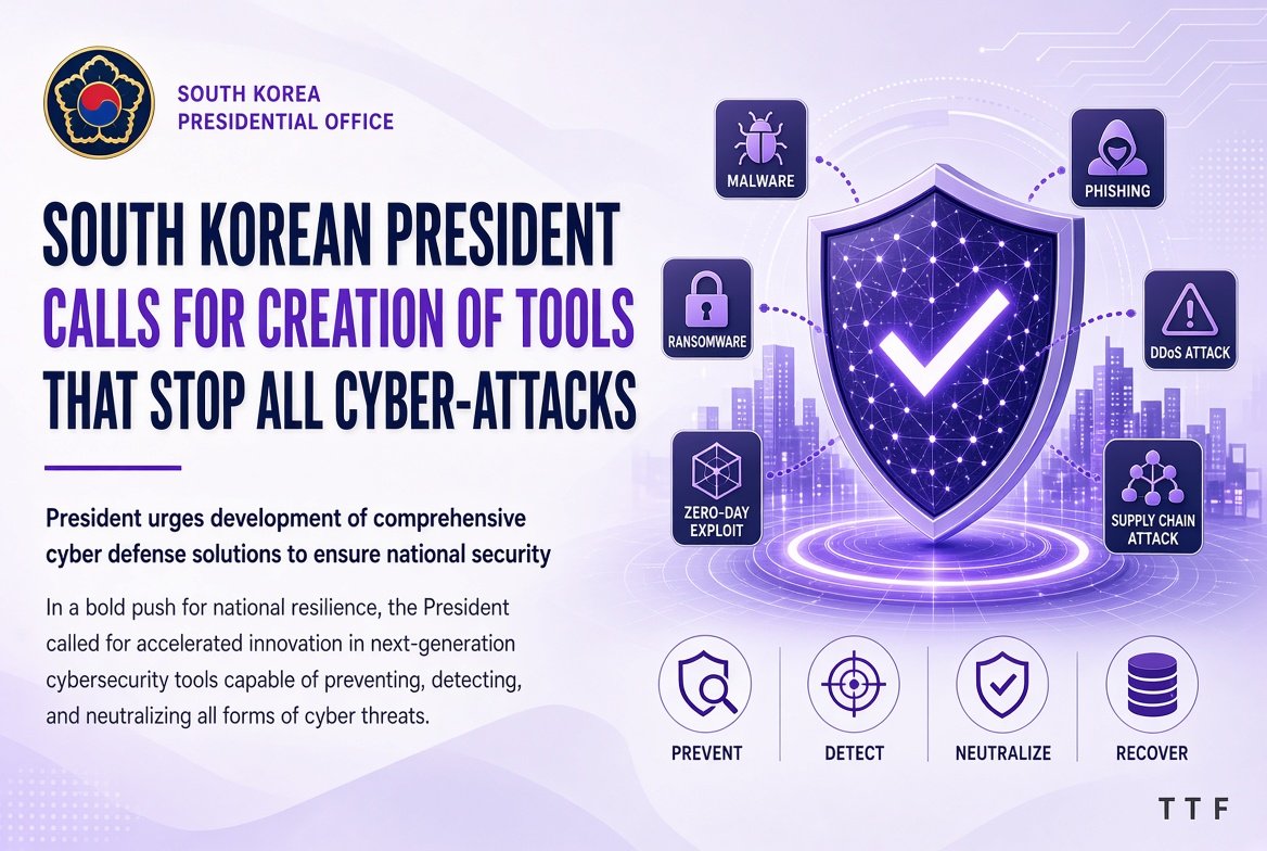 TheThreatForge's tweet photo. South #Korean President Lee Jae Myung calls for #AI-powered tools to detect &amp; block cyber-attacks in advance, after recent #data leaks at #banks &amp; public orgs (some possibly AI-driven). Wants a full #security paradigm shift for the AI era.
https://t.co/EYRNCTNTXq https://t.co/yiTAMeJHnx