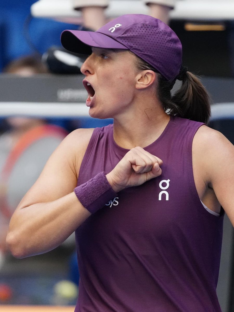 tntsports's tweet photo. Iga Swiatek has reached at least six WTA 1000 quarter-finals every year since 2023 🔥 https://t.co/NVIOfkKgJW