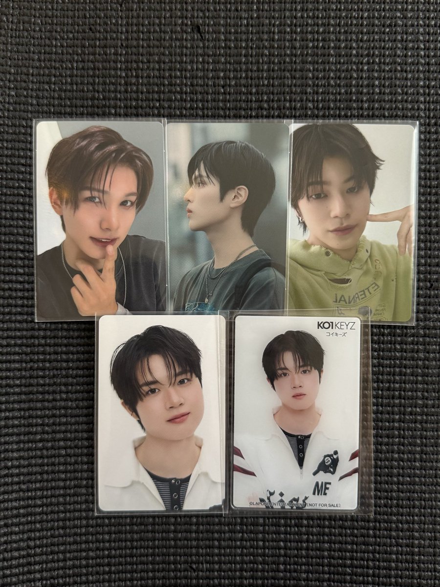 12_k3t's tweet photo. KO1KEYZ CD封入 トレカ 交換 TSUTAYA 特典

譲】 後藤 安部 照井 柳谷

求】 矢田 画像2枚目🩷 TSUTAYA特典

郵送での希望です。
お気軽にお声掛けください🙇‍♀️

 #KO1KEYZ交換 https://t.co/B7acBbY0Xy