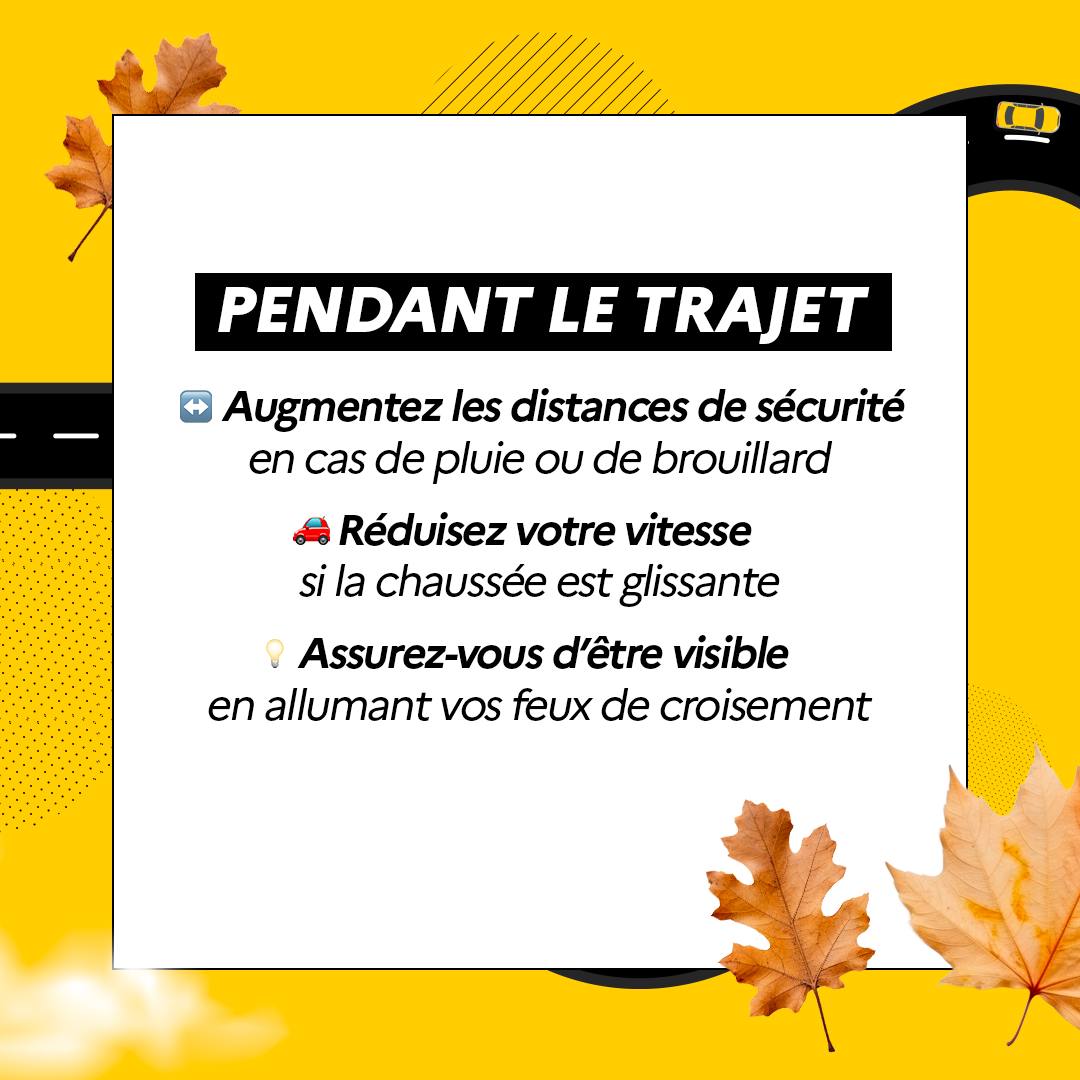 Interieur_Gouv's tweet photo. L'#automne est là ! 🍂

Luminosité réduite, brouillard, pluie : les conditions de circulation peuvent être plus difficiles.

⚠️ Conducteurs : redoublez de prudence !
Pour rouler en toute sécurité, vérifiez l’état de votre véhicule et adaptez votre conduite ⤵️ https://t.co/c2uF0ZzvIN