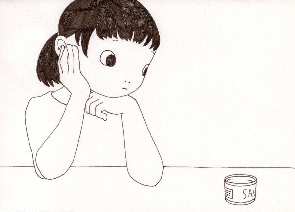 yui_fujinaga's tweet photo. 20261007
「空き缶を見つめる」　"She is looking at an empty can"
https://t.co/r46PvIpfU9

#藤永結 #yuifujinaga #youareright #ドローイング #drawing #アート #art https://t.co/guyO7SehBP