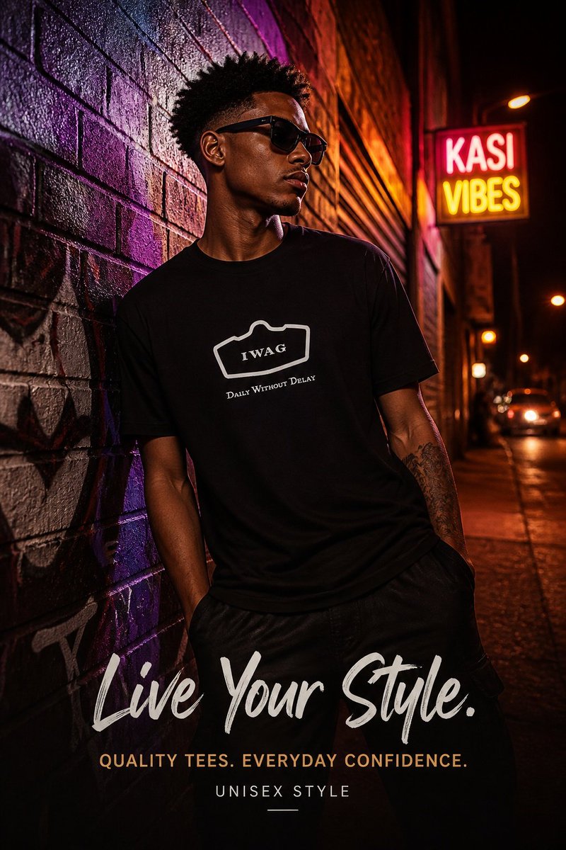 iwag_sa's tweet photo. Night moves in IWAG black. crown still on 👑

#Streetwear #SAStreetwear #IWAG https://t.co/0bGYObq0J0