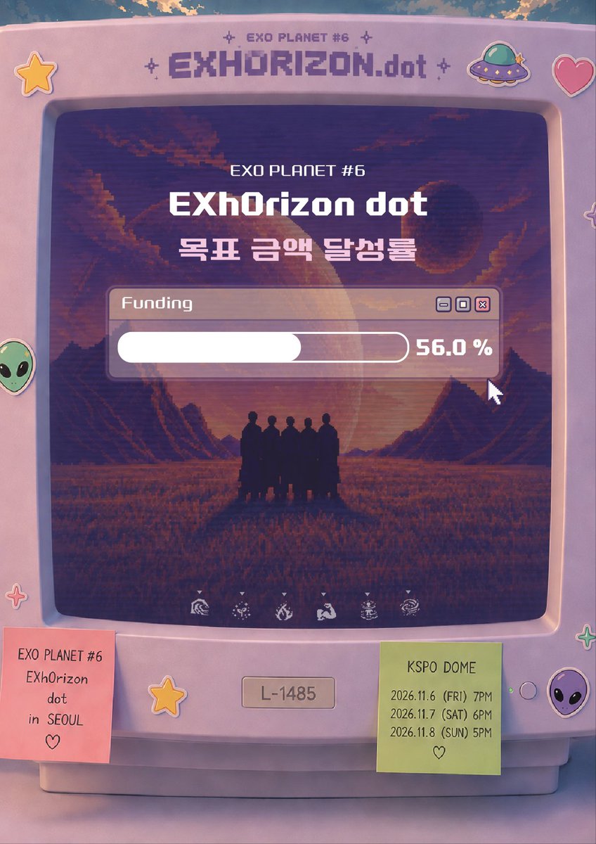 EXO_REBIRTH's tweet photo. [📁 앙콘 이벤트.ZIP]
└─ 💰 이벤트_모금.exe

EXO PLANET #6 - EXhOrizon [dot] - 팬 이벤트 모금이 56% 달성되었습니다.

이벤트 준비를 위해 빠른 모금이 필요한 상황입니다. 🥲 콘서트 당일 준비된 이벤트가 원활하게 진행될 수 있도록 엑소엘 여러분의 관심과 참여 부탁드립니다. 🙇🏻‍♀️

토스뱅크 1001-5918-0057 ㅇㅇㅇ

Paypal: https://t.co/Jag6wG2ETq