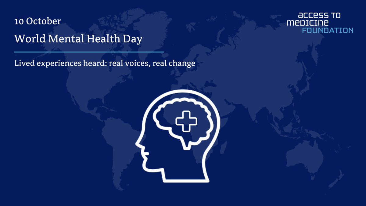AtMIndex's tweet photo. Ahead of #WorldMentalHealthDay, we recognise that mental healthcare should be accessible everywhere, yet this is not the reality. 

Learn more about our work to close access gaps ➡️
https://t.co/vfOqbSiBS7

#AccessToMedicine #GlobalHealth #MentalHealth https://t.co/KubF3YpNc5