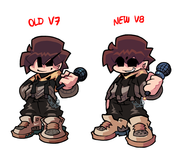 Its_CriZzz's tweet photo. ok new character desing for that mix mod uhmmhm https://t.co/kzXaesS2Ex