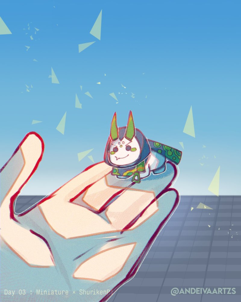 AndeivvS's tweet photo. Day 03 : Miniature × Shuriken
#Phighting #Phightober2026 #inktober2026 #Shuritober

"DW THERE'S STILL TIMEE!!"
"I GOT NO TIMEEE"
//oh, hi mini shuribean :3 https://t.co/t0Cs9BWdei