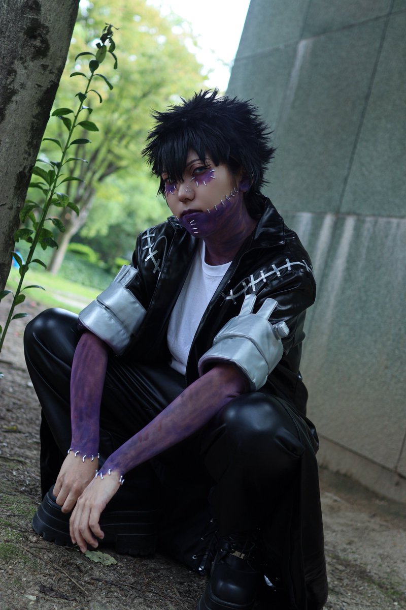Kurumi_biscotti's tweet photo. ⚠cosplay MHA 💙
📸→白雪 もか様(@moca0906_cos )
 #アコスタ鶴舞 https://t.co/LK6fAkkdpr