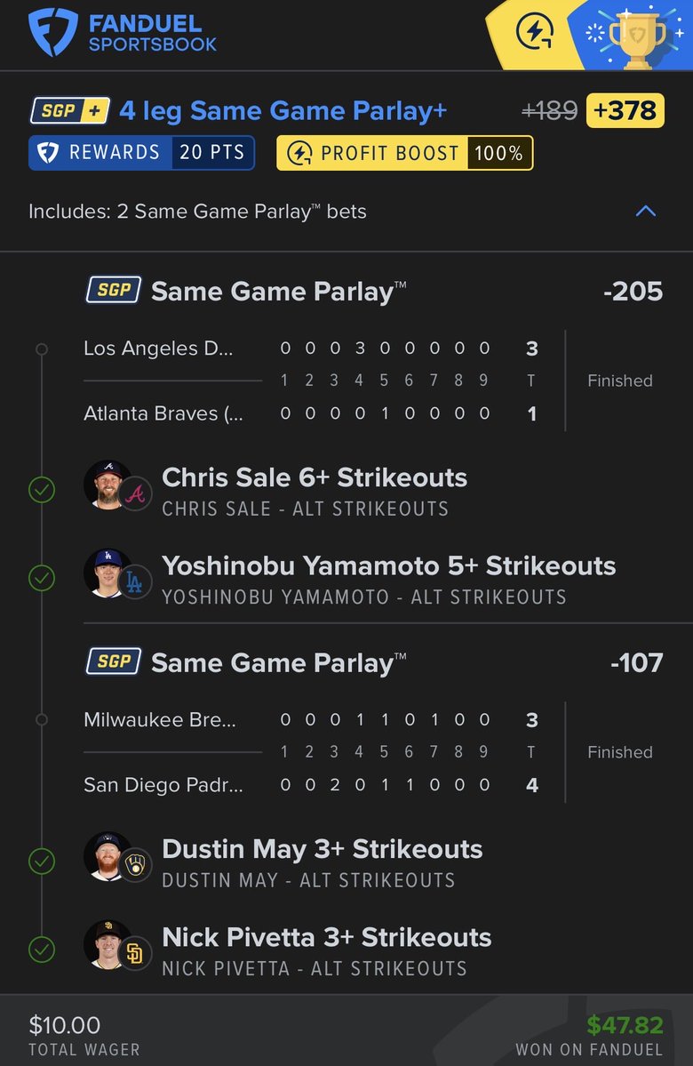 GAMBLERUS777's tweet photo. 🧧🧧 #Day1 was free 10$ to 47.82$ on to the next … https://t.co/RcKMzG7uGx