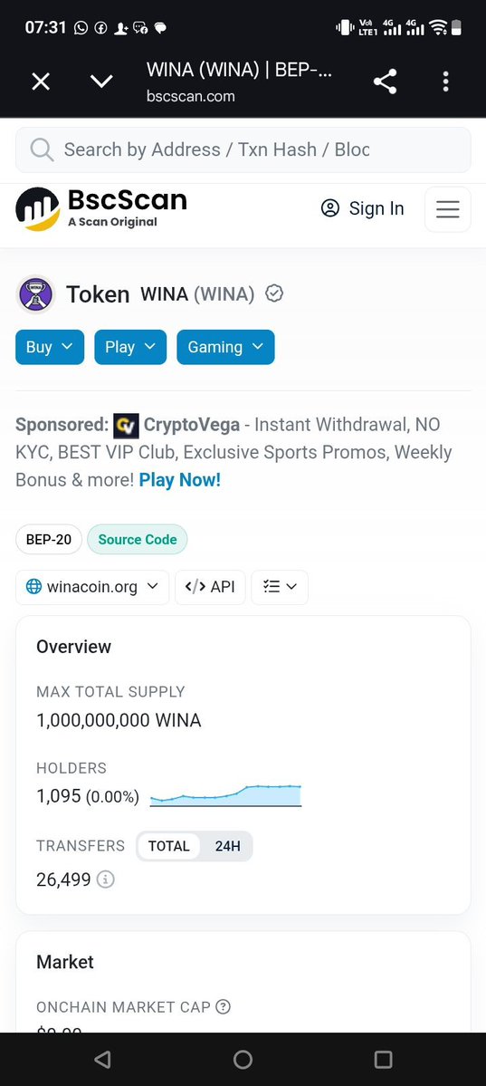 CryptoNedu34356's tweet photo. Dear winners!
#wina is 5 holders away from 1100 holders and 405 holders away from 1500 holders. Adding about 35 holders in few days is a sign of growth and adoption accross the CT.
....soon, we will be seeing growth that can only be credited to God 'cos no man can do it. https://t.co/7JoAdWypxm