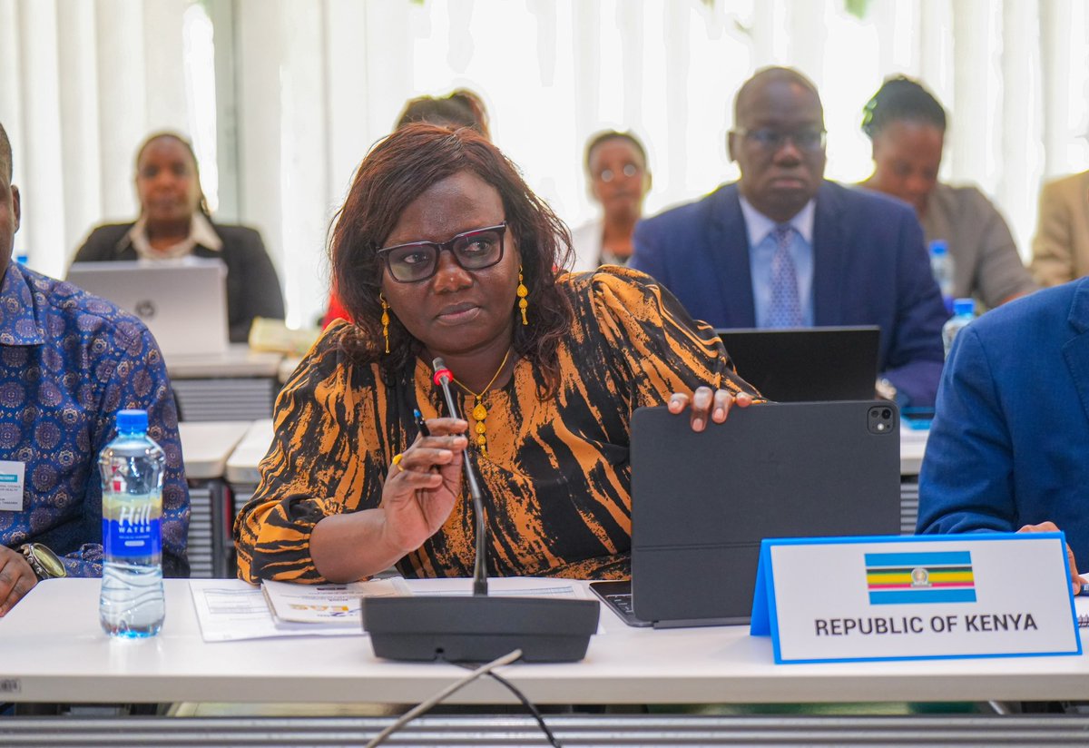 CSBeatriceMoe's tweet photo. 𝐄𝐀𝐂 𝐇𝐞𝐚𝐝𝐪𝐮𝐚𝐫𝐭𝐞𝐫𝐬, 𝐀𝐫𝐮𝐬𝐡𝐚 🇹🇿

Collaboration in the area of disease surveillance, prevention and control of epidemics that might endanger the health and welfare of the residents of the East African Community is premised on Article 118 of the EAC Treaty.

Kenya is committed to the establishment of the EAC Regional Centre of Excellence for Bioequivalence Studies and Pharmaceutical Research (EAC RCoE BPR), which aims to address critical gaps in the pharmaceutical manufacturing continuum and provision of healthcare services across the EAC region.

Today, I led the Kenyan delegation at the 26th Ordinary Meeting of EAC Sectoral Council of Ministers of Health in Arusha, United Republic of Tanzania.

Dr. Hashim Osman Warfa, Senior Deputy Director (Ministry of Health) and Hossan Ajuck, Project Coordinator (EACE - UN) were part of the Kenyan delegation, among technical officers from the Ministries of Heath and East African Community Affairs.