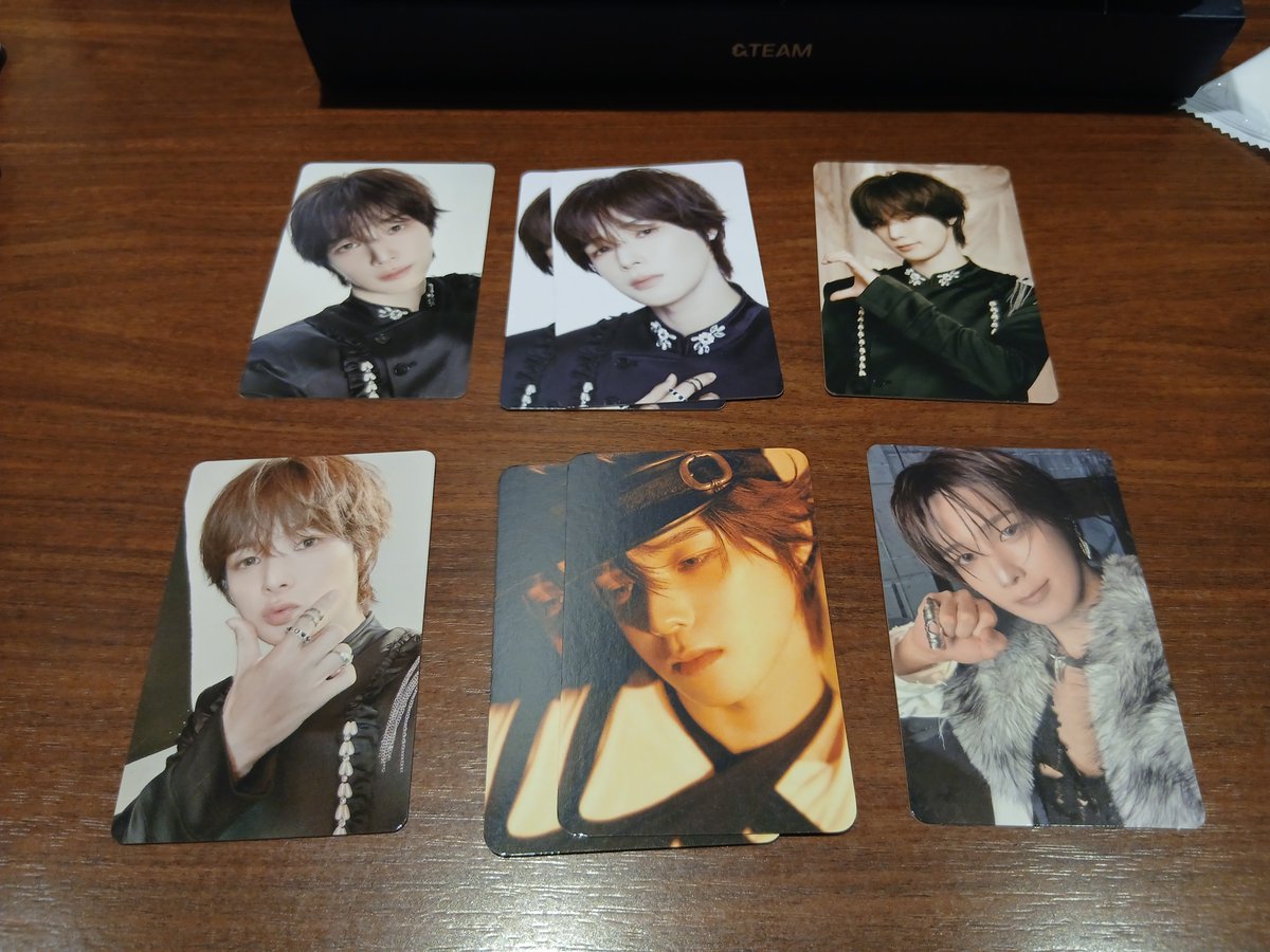shoserihitajima's tweet photo. Mark on You～  Mark on Me ポプア
譲  画像のもの
求  NICHOLAS  YUMA JO MAKI
(NICHOLAS JO 優先)

本日東京におります
現地優先 郵送📮可

 #andteam交換  #andteam_交換
 ① https://t.co/tqGsBTn2Mc