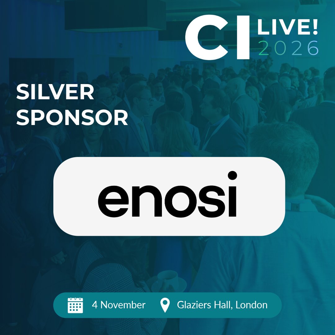 CornwallInsight's tweet photo. CI Live 2026 is just around the corner and we're looking forward to bringing the industry together at Glaziers Hall in London on 4 November for a day of discussion, fresh perspectives and some very good networking.

Events like this don't happen without the support of our partners, so we'd like to say a big thank you to Enosi for joining us as a Silver sponsor this year.

As the team behind Powertracer, a platform that helps suppliers and generators develop time-matched products giving households and businesses access to cheaper clean energy, they spend their days working through some of the trickier questions in the market. This makes them a great fit for a conference focused on insight and debate around the complex and dynamic energy environment.

If you haven't got your place yet, tickets are going quickly and you can register here: https://t.co/8HGDKNfN6S