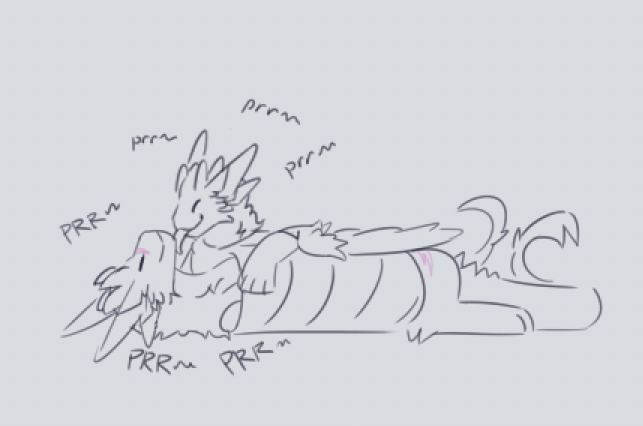 Introdile's tweet photo. Offering Received: Ash! (Now they’re both in tubes) (#965)

Ash was sorta busy and in the middle of something, you know? buuuut... she'll accept this, for free partner kisses https://t.co/9cVBEUt2rT