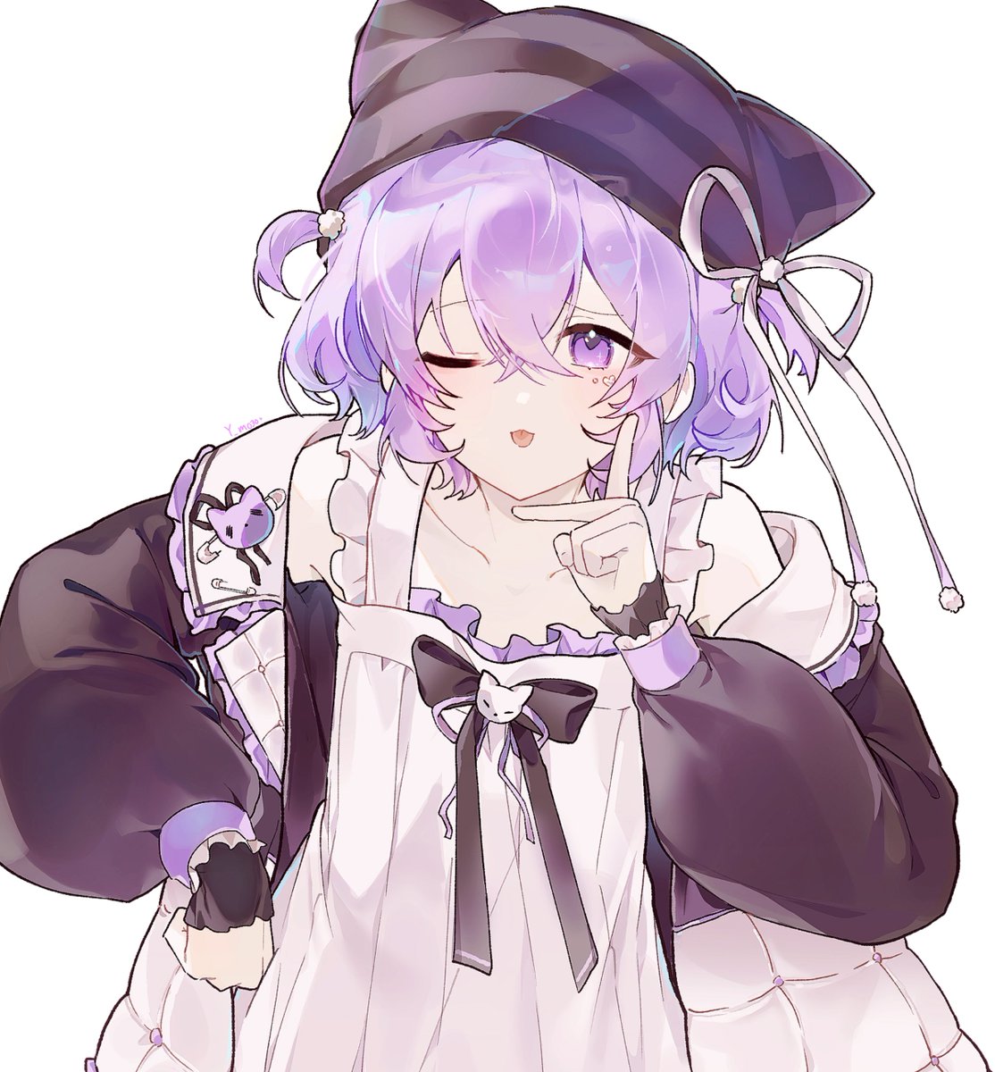 M_Y030's tweet photo. 🎀💜 https://t.co/Wk8d4OYcIo
