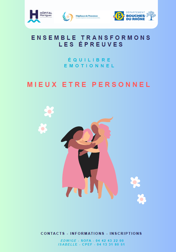 CHMartigues's tweet photo. Flyer du groupe de discussion SOFA https://t.co/83Nkbn1aKY