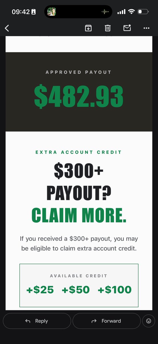doyaforex's tweet photo. Payout from @SureLeverage approved and received. I love this firm . 💚 https://t.co/5POh56pPjG