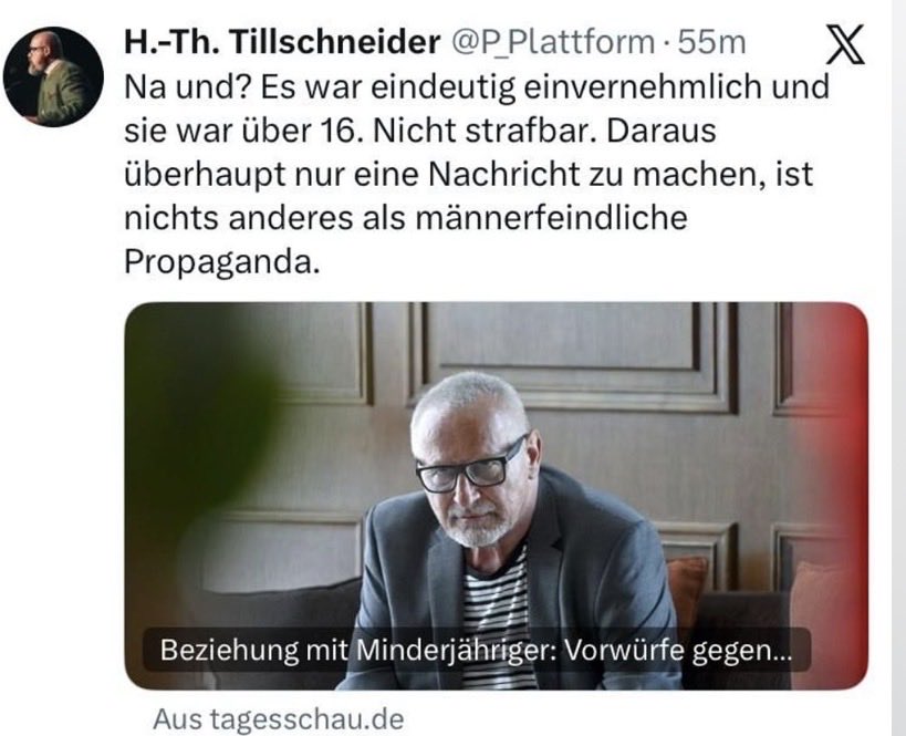 pulpandart's tweet photo. @Suppenhannes @Karl_Lauterbach Vielleicht die Pädo-Gesinnung? https://t.co/rRRDaYTVI8