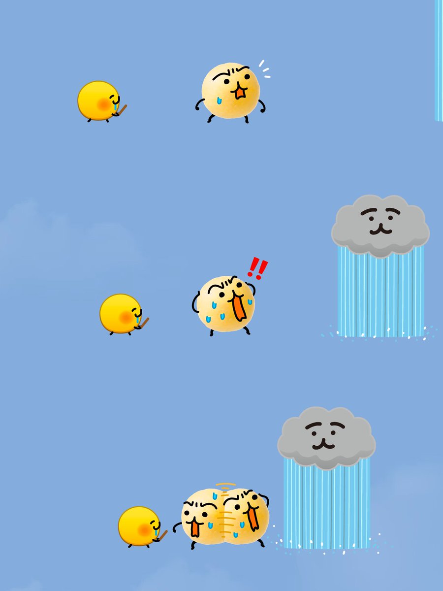 emoji_no_ko's tweet photo. ☁️🍭🟡🌧️ https://t.co/CYu7cexdow