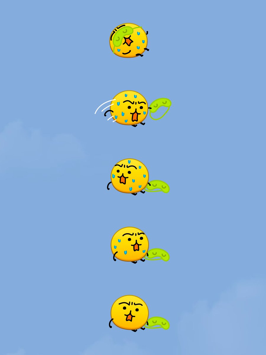 emoji_no_ko's tweet photo. ☁️🍭🟡🌧️ https://t.co/CYu7cexdow