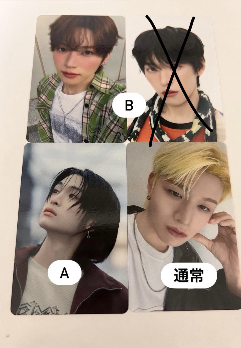 ipjqz8's tweet photo. KO1KEYZ 封入トレカ 交換

【譲】小野　加藤　杉山

【求】同種矢田

郵送or都内手渡し
お気軽にお声掛けください。

#ko1keyz交換 https://t.co/t1pk5IrOgn